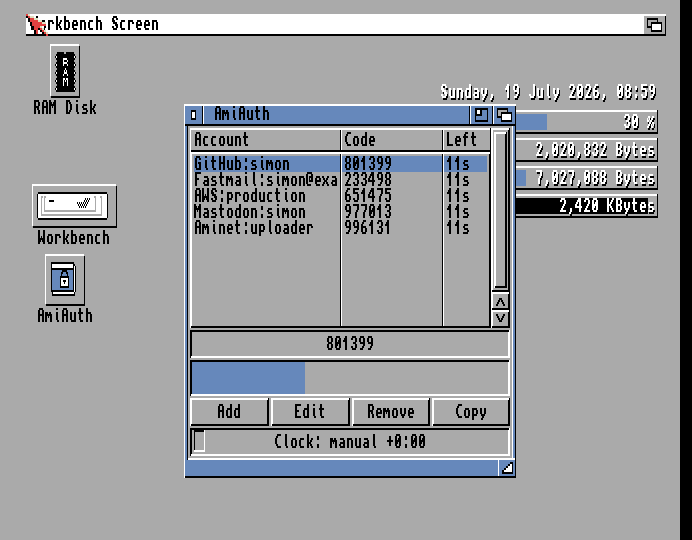 AmiAuthGUI on Workbench 3.2